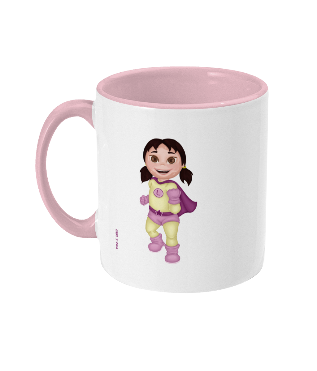 Super Hero Kids Mug - Lea