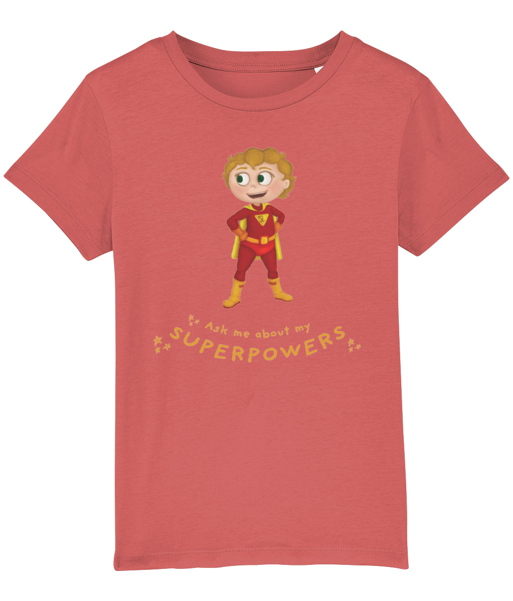 Lolo Organic Feminist Kids T Shirt Red