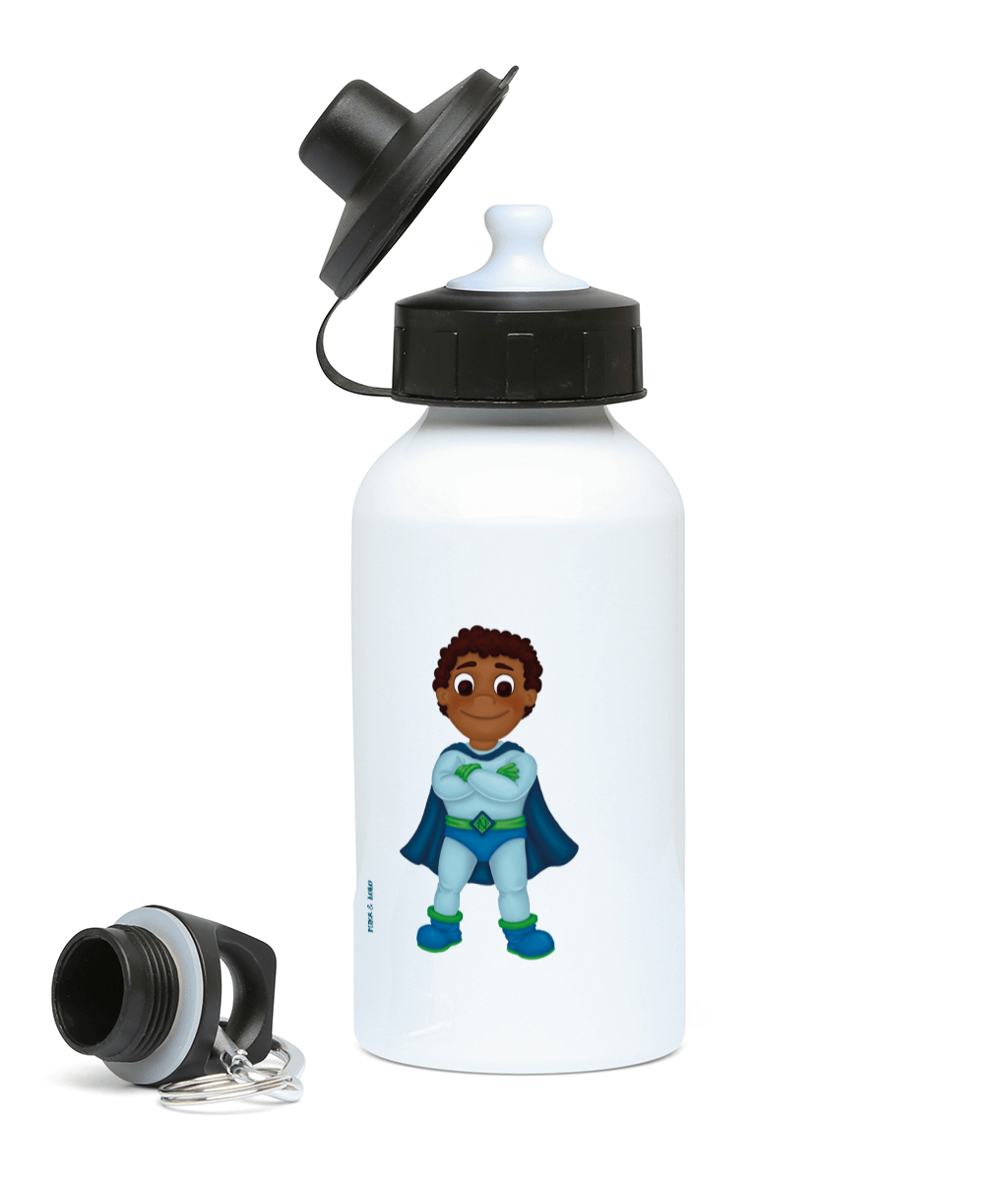 Super Hero Kids Water Bottle - Noah