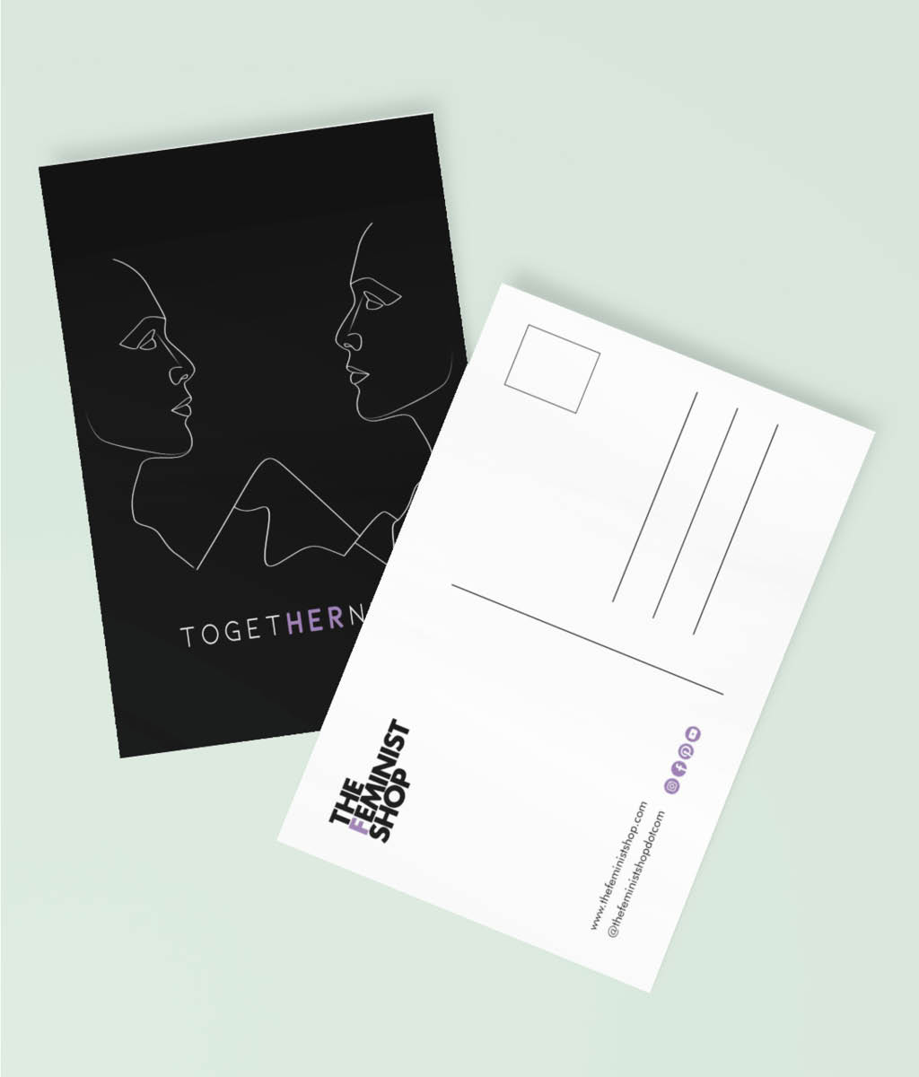 Feminist Postcard - Togetherness
