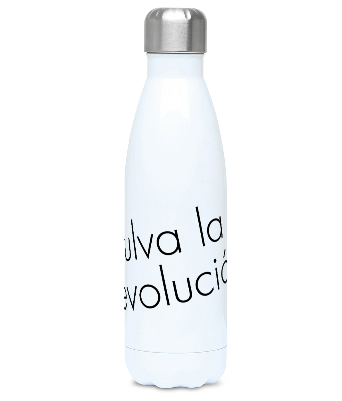 Feminist Water Bottle - Vulva La Revolucion - Front