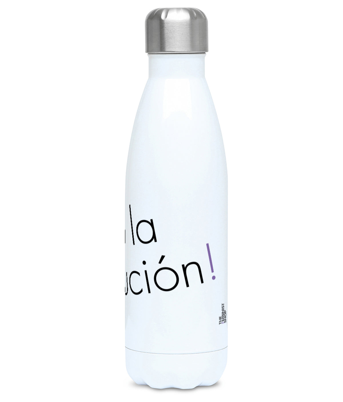 Feminist Water Bottle - Vulva La Revolucion - Right