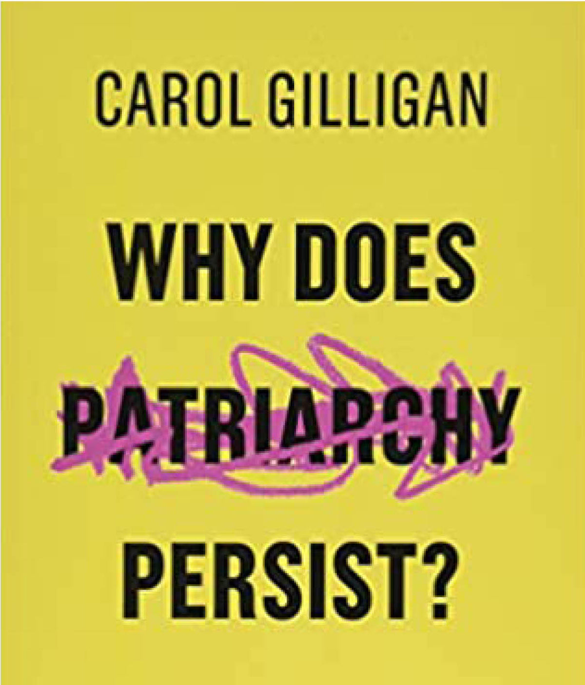 Why Does Patriarchy Persist? By Carol Gilligan &amp; Naomi Snider