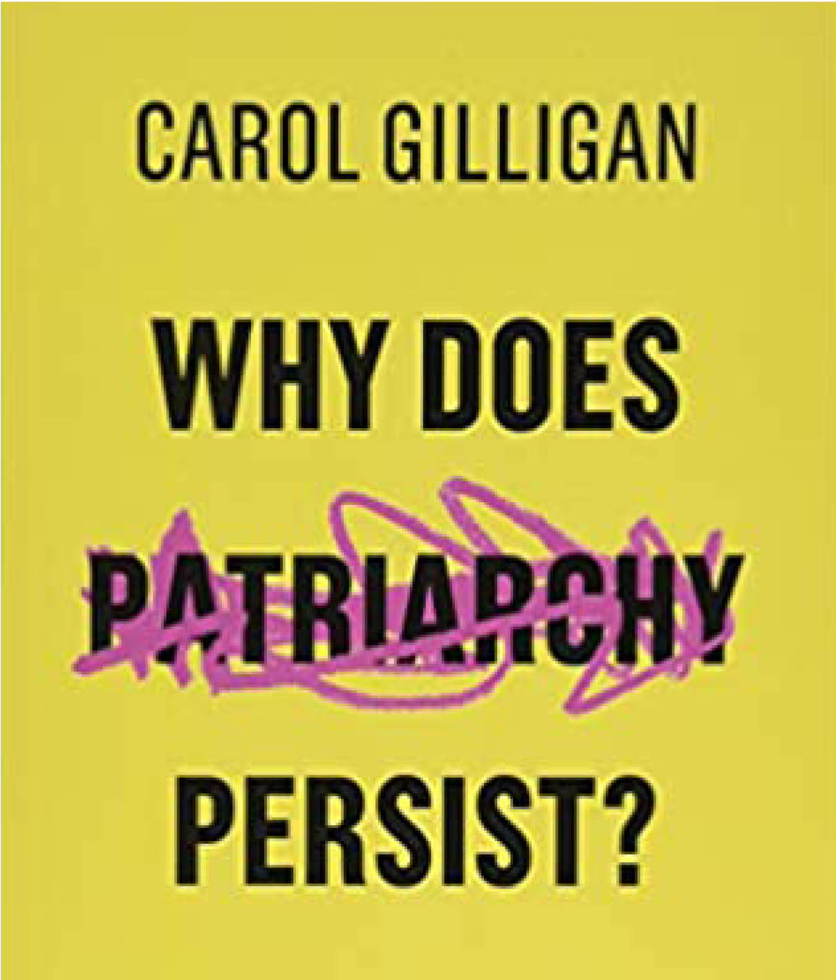Why Does Patriarchy Persist? By Carol Gilligan & Naomi Snider