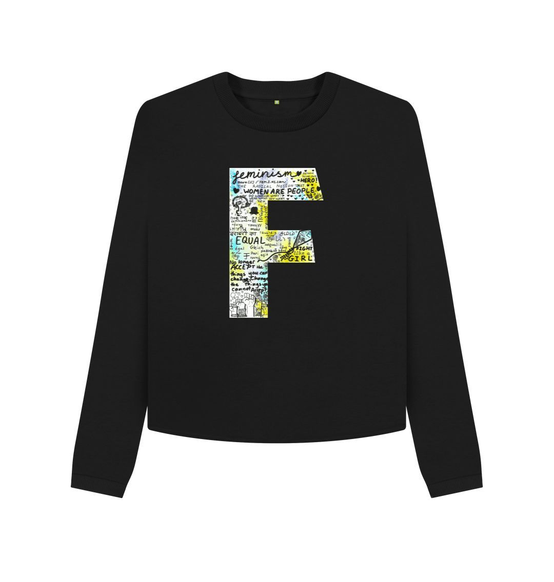Black F by Olivia - Boxy Sweatshirt